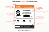 7 Elements of a Crazy Effective Homepage