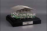 Souvenir Miniatur Masterpiece Platinum | Kreasi Plakat