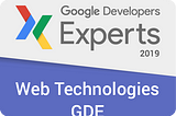 I am now a Google Developers Expert in Web Technologies!