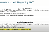 Palo Alto -Understanding the NAT/Security Policy Configuration