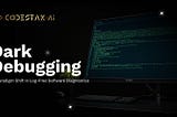 Dark Debugging: A Paradigm Shift in Log-Free Software Diagnostics