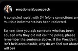 Silencing Survivors: When Speaking Out Against Abuse Becomes ‘Too Political’