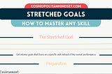 Stretched Goals — How to Master Any Skill