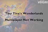 Tiny Tina’s Wonderlands Multiplayer Not Working? Here Are 7 Fixes