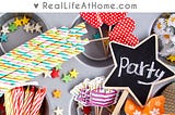 Want to throw a party, but can't afford the expense of it? Here are ten tips to help you with party planning on a budget. | Real Life at Home