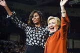 10 best moments from Michelle Obama and Hillary Clinton’s first rally together.
