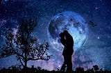 Serenading Under the Moonlight