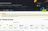 How to earn returns from crypto currencies on the Binance platform (Dual Investment)