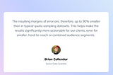 Straight answers on better brand tracking with Brian Callander, Senior Data Scientist