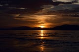 Image of a vibrant sunset
