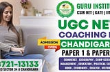 UGC NET Coaching in Chandigarh