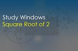 Calculation of Square Root of 2 — Find Out