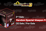 2nd Sale Announcement — Random Special Weapon Pack