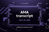 AMA with Dmitry Gerasimov, March 26, 2026