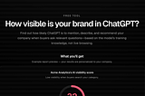 Obsurfable’s free AI Visibility Checker is way more fun than it should be