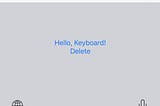 Create a custom iOS keyboard using SwiftUI