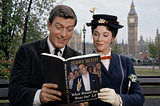 AI Generated photo of Dick van Dyke and Mary Poppins reading What Would the Boss Do?. 2.0