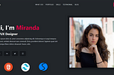 Miranda — Responsive Tailwind CSS Portfolio Template