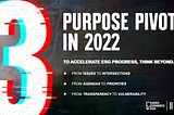3 Pivots for Purpose Communications in 2022