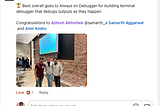 AI Developer tool Hackathon: Experience dump