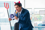 Volunteer to be the Devil in the next meeting