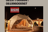 JUAL TENDA DOME 081977000899 / 081996000567