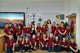 students grade 2D cosmos guidance towards infinite possibilities at National College Preparandia…