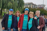 Dot Ivey and family at a Pulmonary Fibrosis Foundation Walk