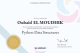 Mastering Python Data Structures: My Journey with SoloLearn