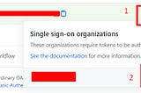 Authenticating GitHub Organizations with SSO Enabled