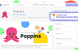 Poppins is the 🥇 #1_Product_of_the_Week on Remote Tools