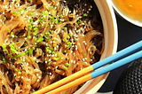 Yummy Korean Glass Noodles (Jap Chae) — Everyday Cooking — Side Dishes