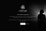 CFIFA Whitelist Application | CFIFA Private Sale