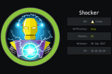 HacktheBox — Shocker