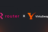 VirtuSwap integrates Router Nitro ⚙️