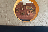 Through the yellow door