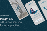 Insight Lex: All-in-one solution for legal practice UI/UX Case Study