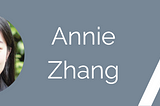 Intern Profile: Annie Zhang
