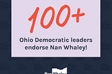 More than 100 Democratic leaders endorse Nan Whaley