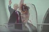 Listening to the Soundtrack of that Bananas White House-produced North Korea Hype Trailer.