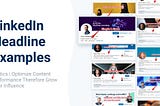LinkedIn Headline Examples from inlytics.io your LinkedIn Analytics Tool