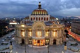 Comparar una ciudad: Dos lugares llamados Bellas Artes (MX — Ch)