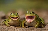 What two little frogs can teach you about life