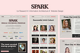 Case study: Website for empowering Female Founders