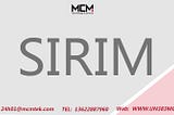 Malaysia SIRIM Certification