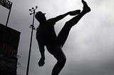 Statue of Juan Marichal. Photo by Mark Tulin.