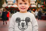 Mickey Mouse Classic SVG Dxf PNG Classic Mickey Mouse Shirt Sketched Mickey Disneyland Disneyworld Shirts Cut File Sublimation  DisneySVG