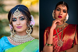 Elegance Through Eras: A Glamorous Journey of Tamil Makeup and Fashion