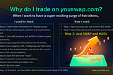 Seize the next 100x coin, and lock hot coins at YouSwap