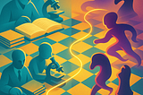 Image of regulators and gamers on a chess board by XXX